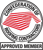 Proud members of the Confederation of Roofing Contractors
